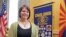 Kayla Jean Mueller, antes de una reunión sobre el estado de Siria en Prescott, Arizona, Estados Unidos (8 de enero, 2015). 