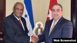 Embajador de Cuba en Honduras, Sergio Publio Oliva Guerra.