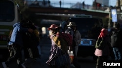 Crisis en Bolivia
