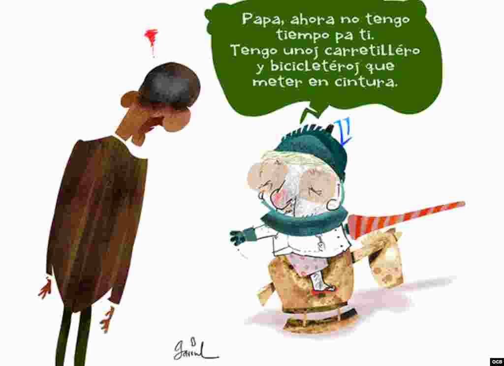 Caricaturas de Garrincha