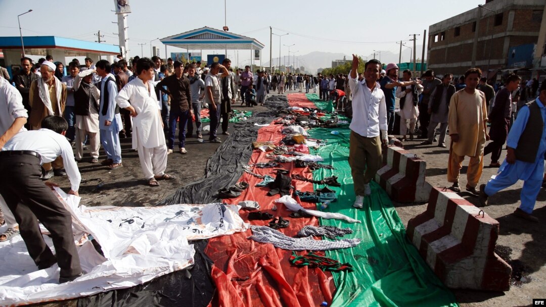 Atentado en Kabul.