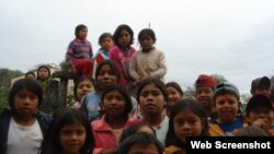 Estudiantes bolivianos.Foto Archivo.