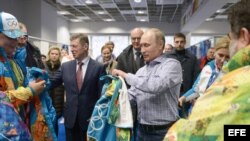 Vladimir Putin en Sochi.