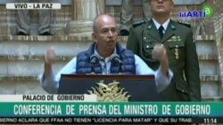 El presidente Donald Trump denunció la violencia provocada dentro y fuera de Bolivia