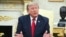 El presidente de EEUU, Donald Trump, habla durante una reunión con el primer ministro de Irak, Ali al-Zaidi, en el Despacho Oval de la Casa Blanca en Washington D.C., el 14 de julio de 2026.