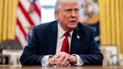 El presidente Donald Trump en la Casa Blanca, 26 de marzo del 2025. (Foto oficial de la Casa Blanca por Molly Riley)