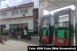 Servicentro de CUPET de G y 25, en La Habana.