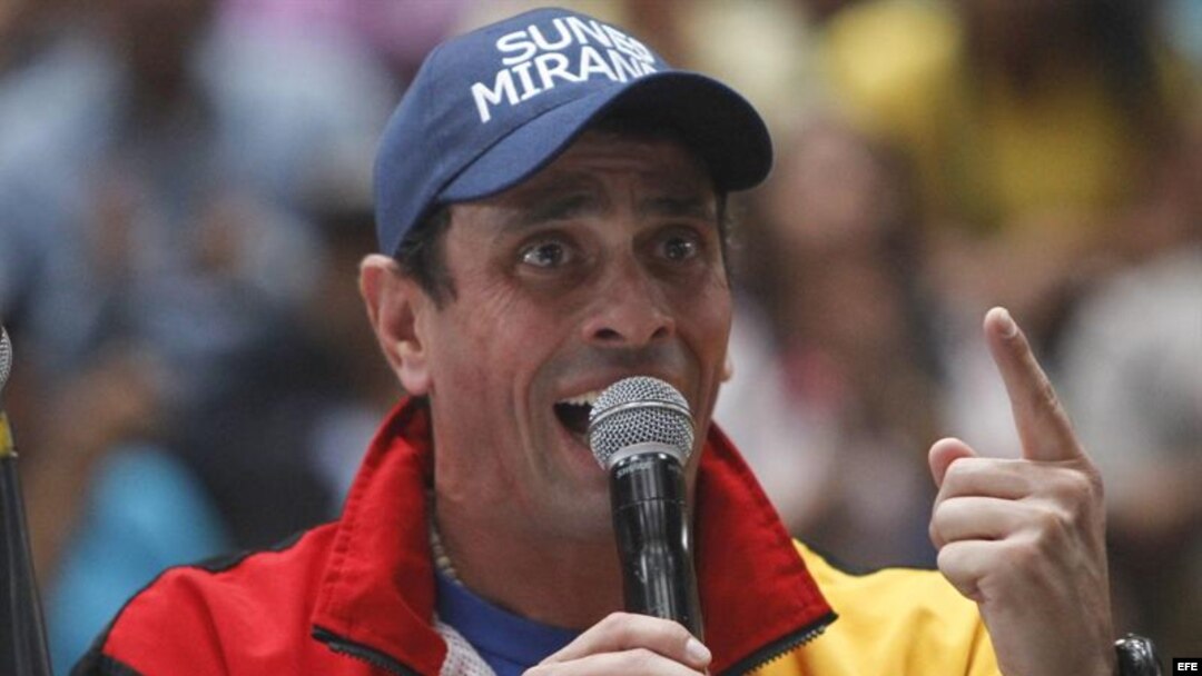 Foto de archivo de Henrique Capriles.