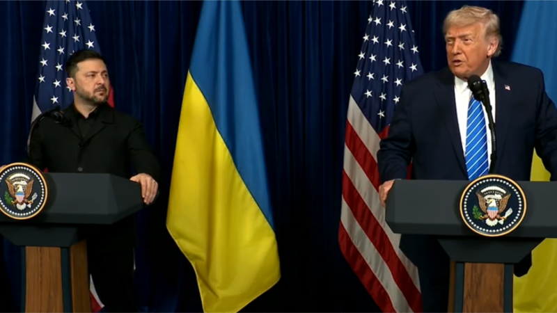 "Creo que estamos más cerca", dijo Trump tras reunión con Zelensky sobre la guerra en Ucrania