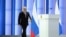 Russian President Putin delivers his annual address to the Federal Assembly in Moscow
