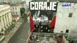 Grafitis muestran el paso de la pandemia en Cuba