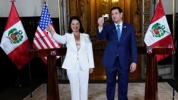 Marco Rubio cierra gira sudamericana en Perú con la presidenta Keiko Fujimori
