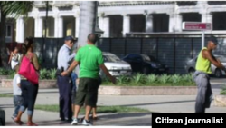 Reporta Cuba presencia militar en las calles. Foto: Pablo Marchan.