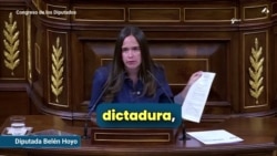 Diputada española denuncia omisiones sobre Cuba en debate parlamentario