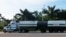 Un camión cisterna de Cupet, la empresa estatal de combustibles