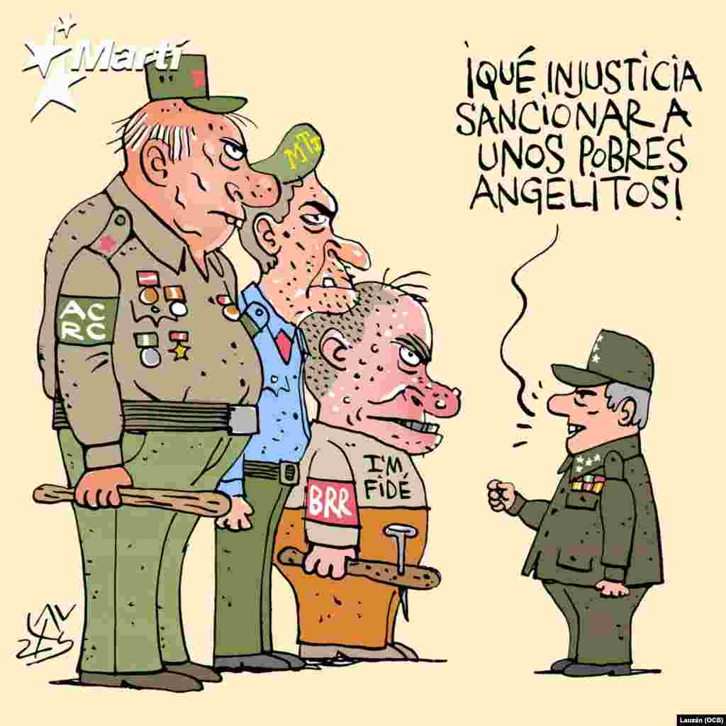 EEUU sanciona a la Asociación de Combatientes de la Revolución Cubana, las Tropas de Milicias Territoriales y las Brigadas de Respuesta Rápida.