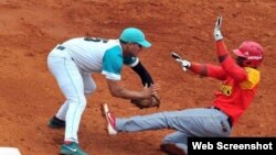 Serie Nacional de Béisbol en Cuba.