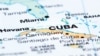 Un mapa revela la cercanía entre Cuba y los Estados Unidos.