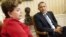 Obama y Rousseff en la Casa Blanca