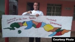 Jose Díaz Silva y su lucha por los derechos humanos en Cuba. (Archivo)