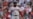 Aroldis Chapman mira fijo a Christian Encarnación-Strand, tras poncharlo para cerrar el juego y apuntarse su salvado 400 en Grandes Ligas.