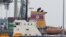 Fotografía del barco de Corea del Norte Chong Chon Gang hoy, martes 16 de julio de 2013, atracado en el muelle de Manzanillo de la caribeña ciudad de Colón, Panamá