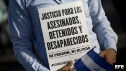 Nicaragüenses reviven el principio de su lucha contra el Gobierno de Ortega