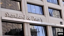 Vista de las oficinas de Standard and Poor's (S&P), en Nueva York, Estados Unidos