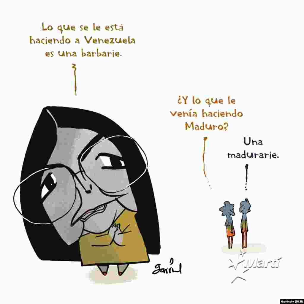 Delcy tiene mala memoria.