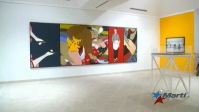 Museo de Nueva York exhibe sus obras en la Bienal de La Habana