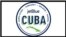 El logo de JetBlue que promociona los viajes a Cuba.