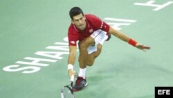 Djokovic no pudo esta vez con Federer.