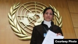 Rosa María Payá, en una foto tomada del blog del MCL.