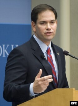 El senador republicano de Florida, Marco Rubio.