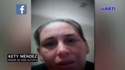 Madre de niña autista denuncia al gobierno cubano