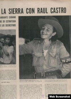 Raúl Castro en la revista LIFE en español.
