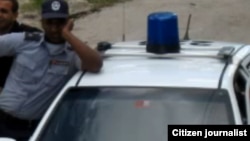 Reporta Cuba. Policía cubana. Foto: Ángel Moya. 