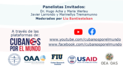 Moderadores e invitados al Webinar sobre COVID19 en Cuba