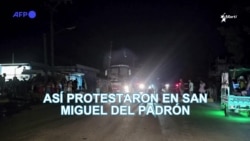 Así salieron a las calles en San Miguel del Padrón, La Habana