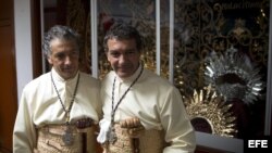 Domingo de Ramos en Málaga con Antonio Banderas 