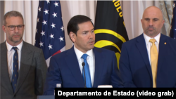 El secretario de Estado Rubio 