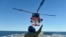 Un helicóptero aterriza en el buque Stone de la Guardia Costera de Estados Unidos.
