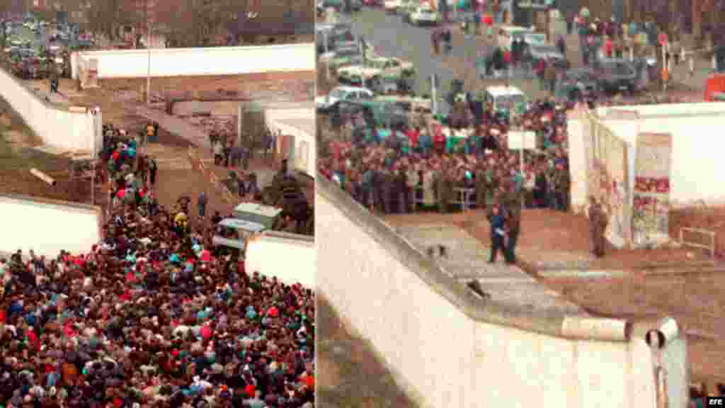 La caída del Muro de Berlín fue narrada en detalles para la audiencia cubana.