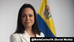 La líder opositora venezolana María Corina Machado. 
