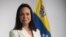 La líder opositora venezolana María Corina Machado. 
