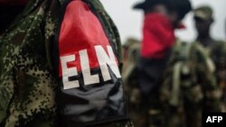 Insignia del ilegal Ejército Nacional de Liberación colombiano