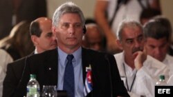 El primer vicepresidente cubano, Miguel Díaz-Canel (Archivo)