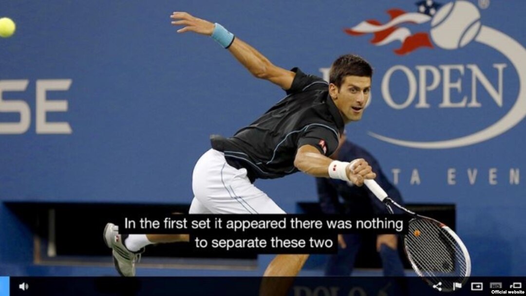 Watson transcribió 660 partidos del U.S. Open usando Watson Speech to Text API. tomado de www.ibm.com/watson/media/
