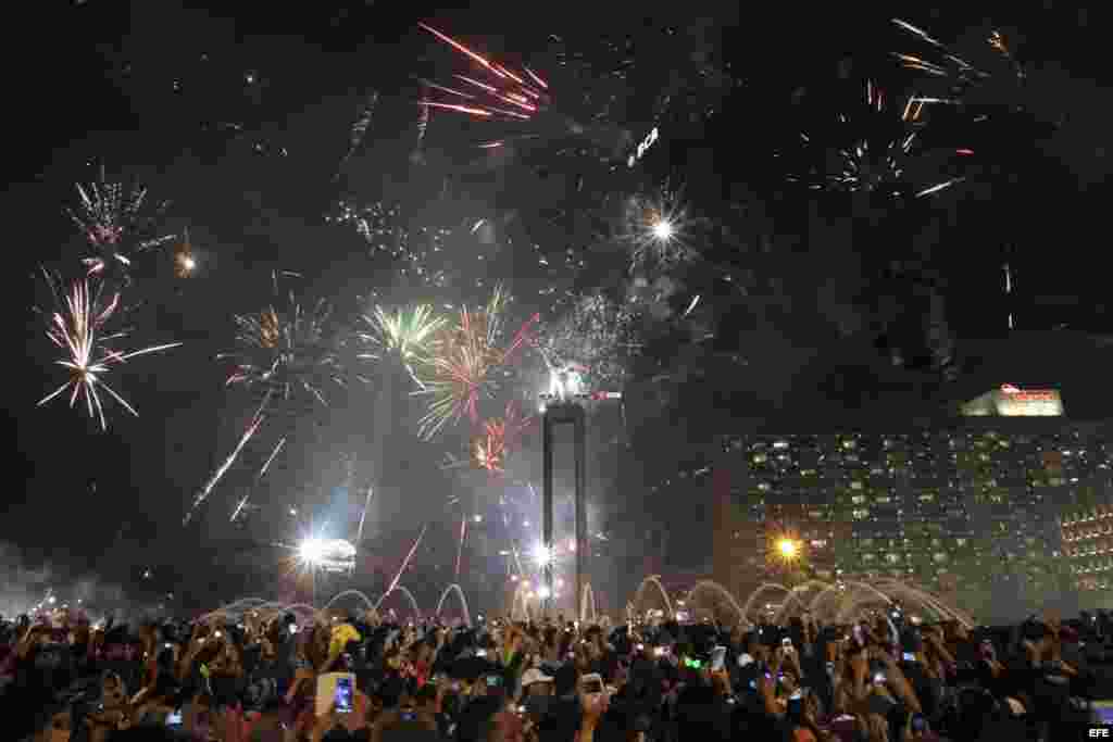 Celebraciones de año nuevo - Yakarta
