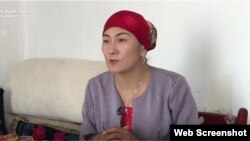 Gulzira Mogdin dice que estaba entre varias mujeres de etnia kazaja en China que fueron obligadas a abortar. (RFE/RL)